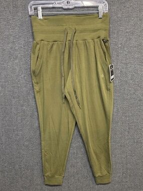 Alexo Athletica Springfield Armory Terry Lounge Pant Joggers Olive Green Medium